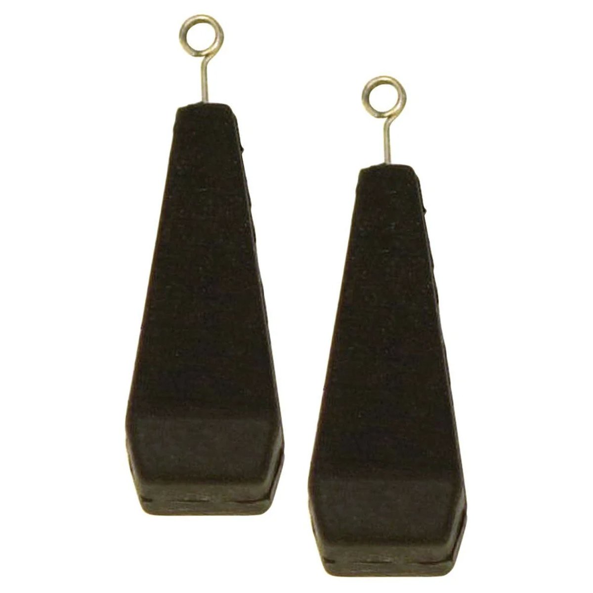 Eagle Claw Practice Casting Plugs, Black, 2 Pack