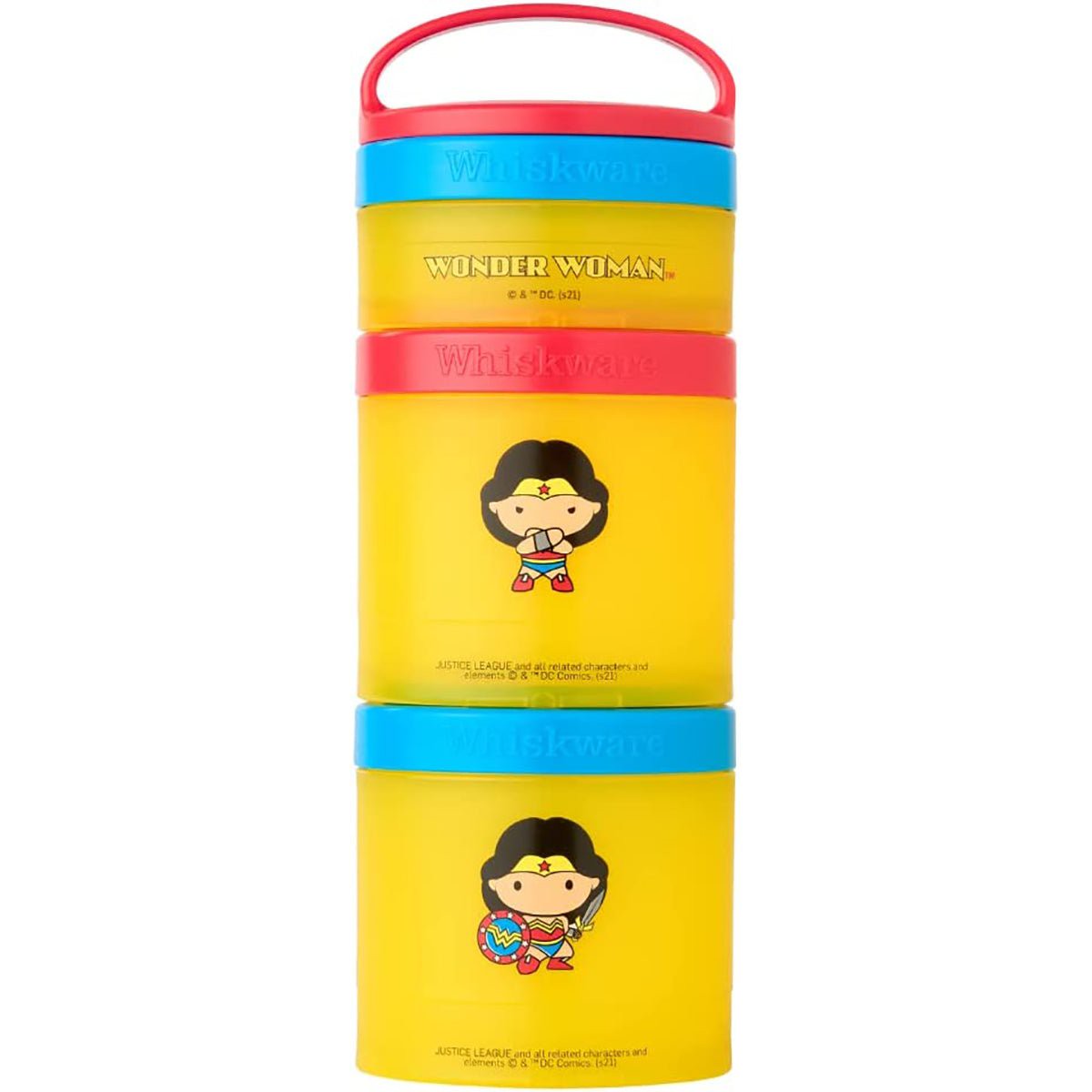 Whiskware DC Comics Stackable Snack Pack Containers