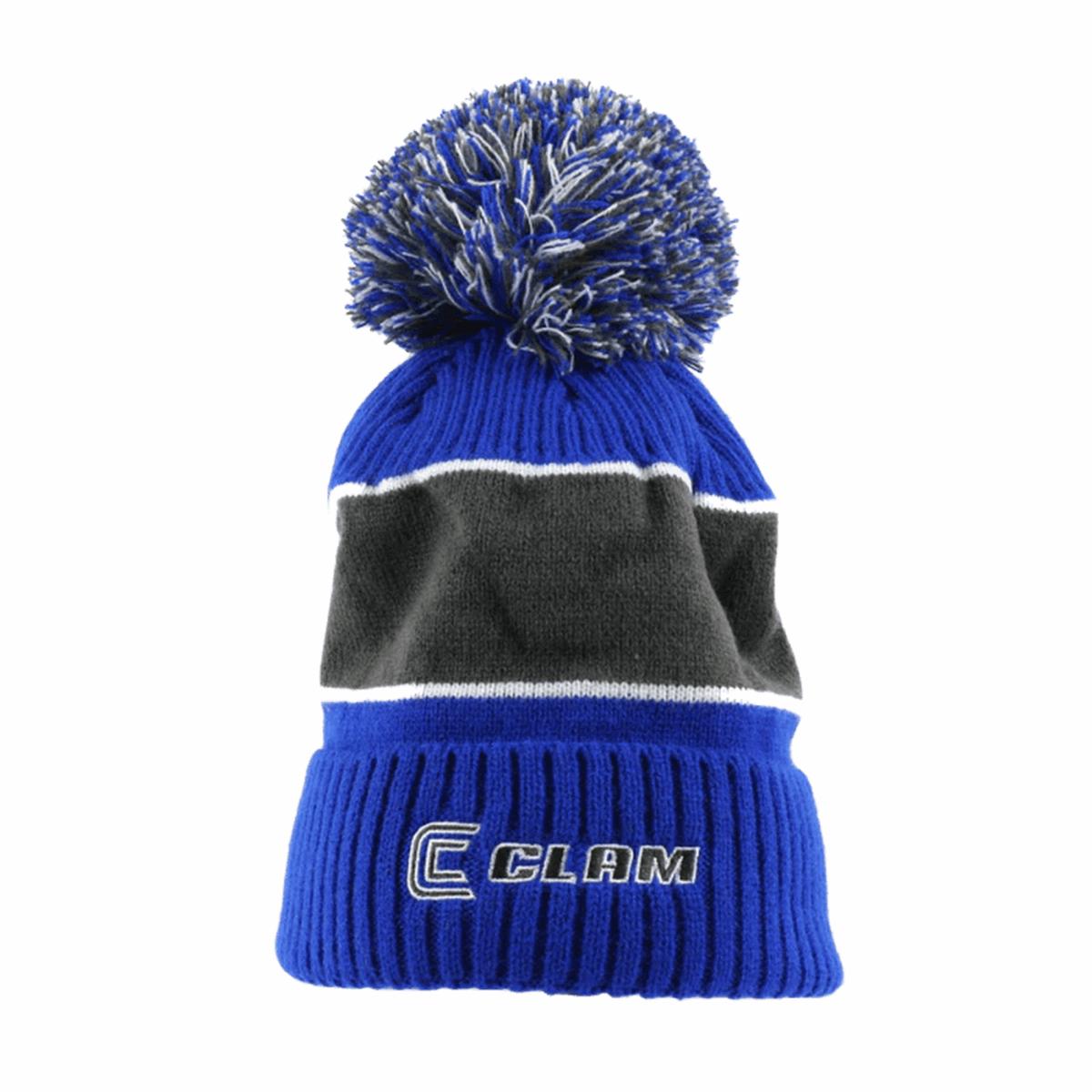 CLAM POM HAT – BLUE