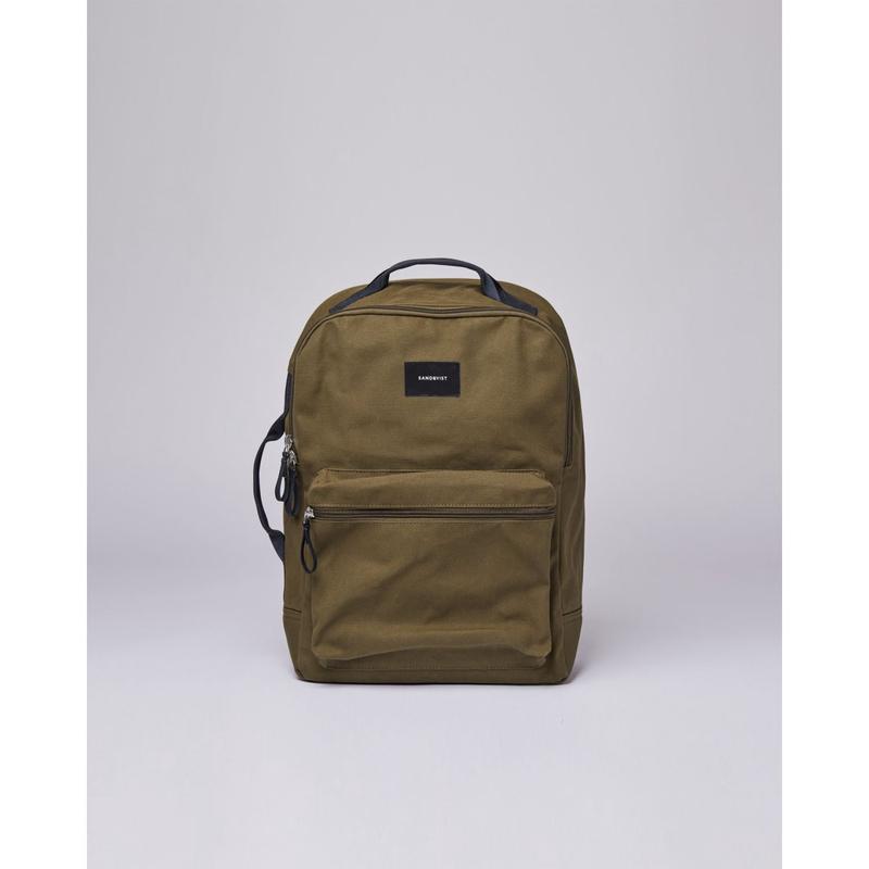 Sandqvist August Backpack – Olive