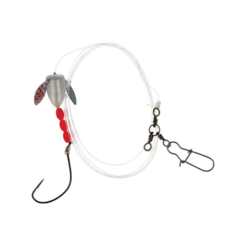 Lazer Sharp Fluke Bead Spin Float Rig – (Size 2/0)