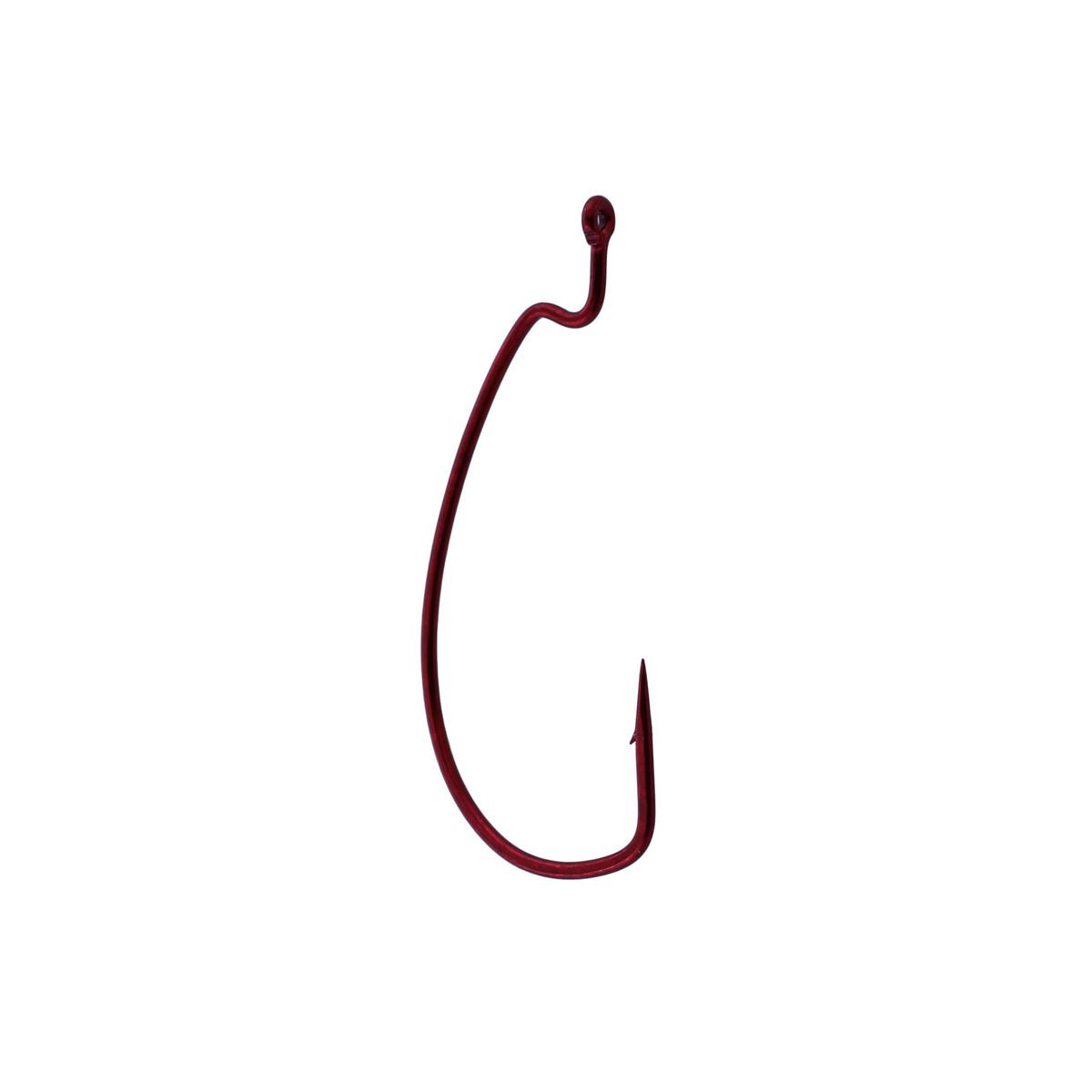 Offset Shank Worm Ewg Red