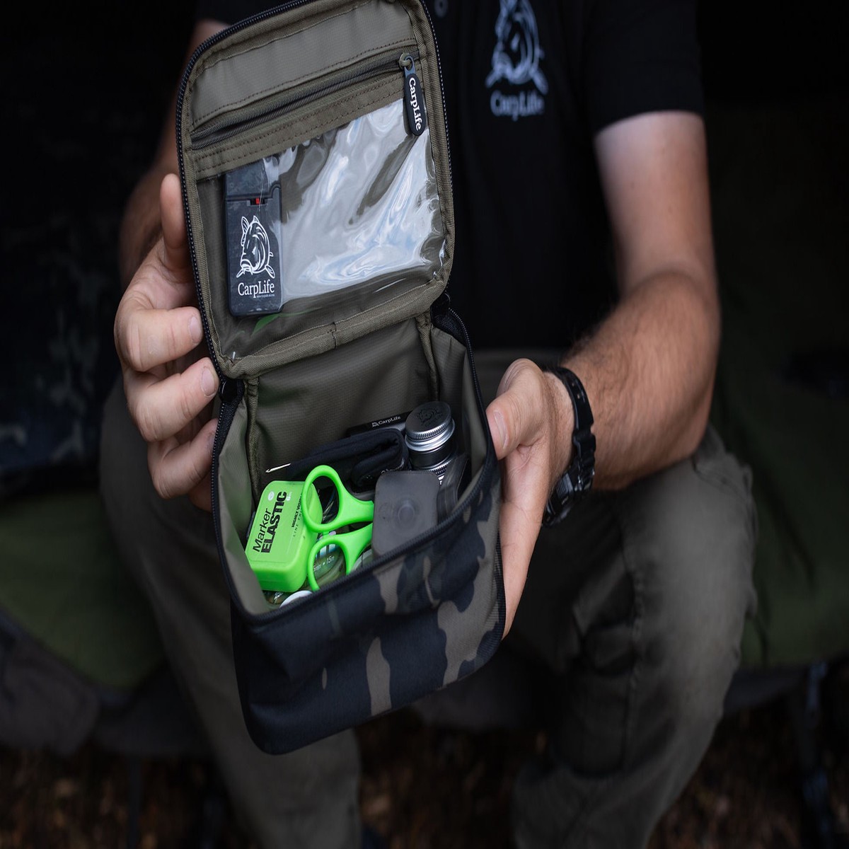 Carp Life – Eclipse Camo Medium Bits Pouch