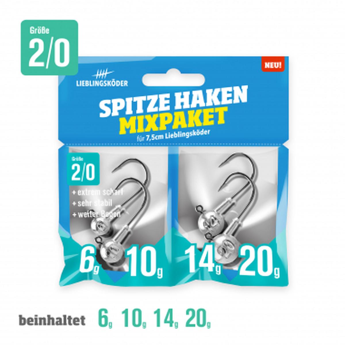 Fishing hook Sharp (2/0 Mix)