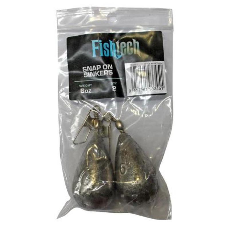 Fishtech Snap On Sinker 6oz