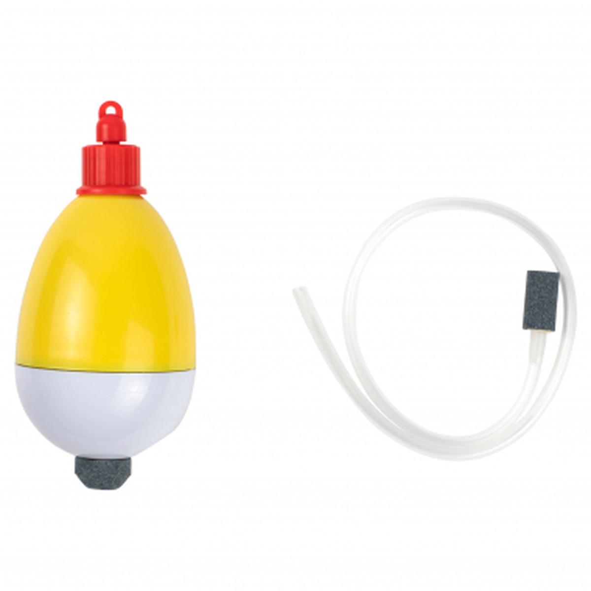 Baitfish aerator pump floating