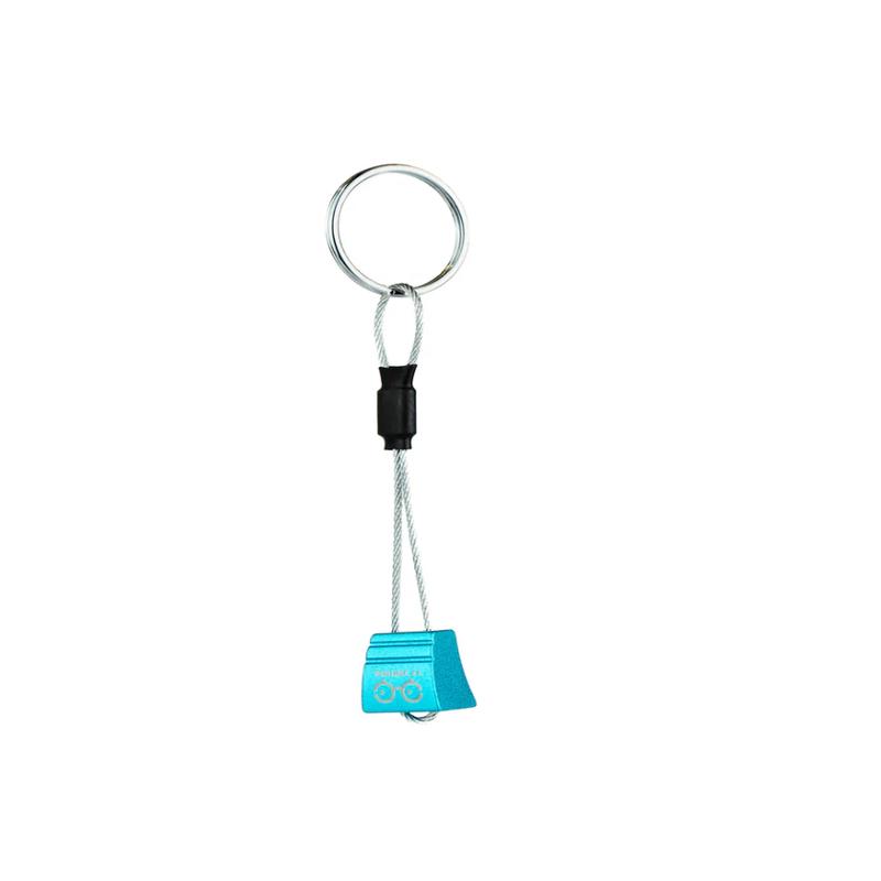 Climbing nut keychain