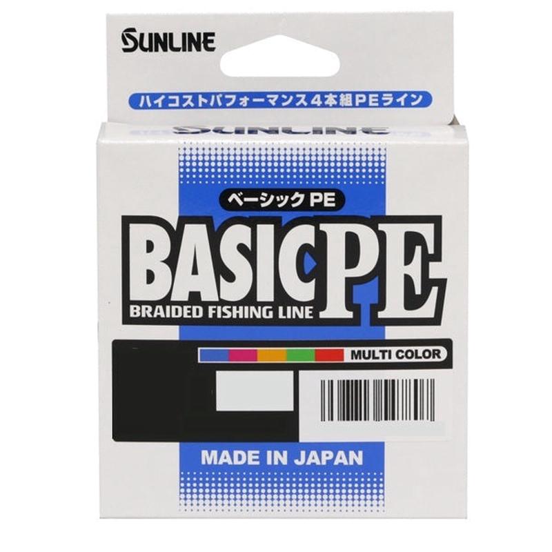 Sunline Basic PE Multicolor #0.8 (12lb)-200m