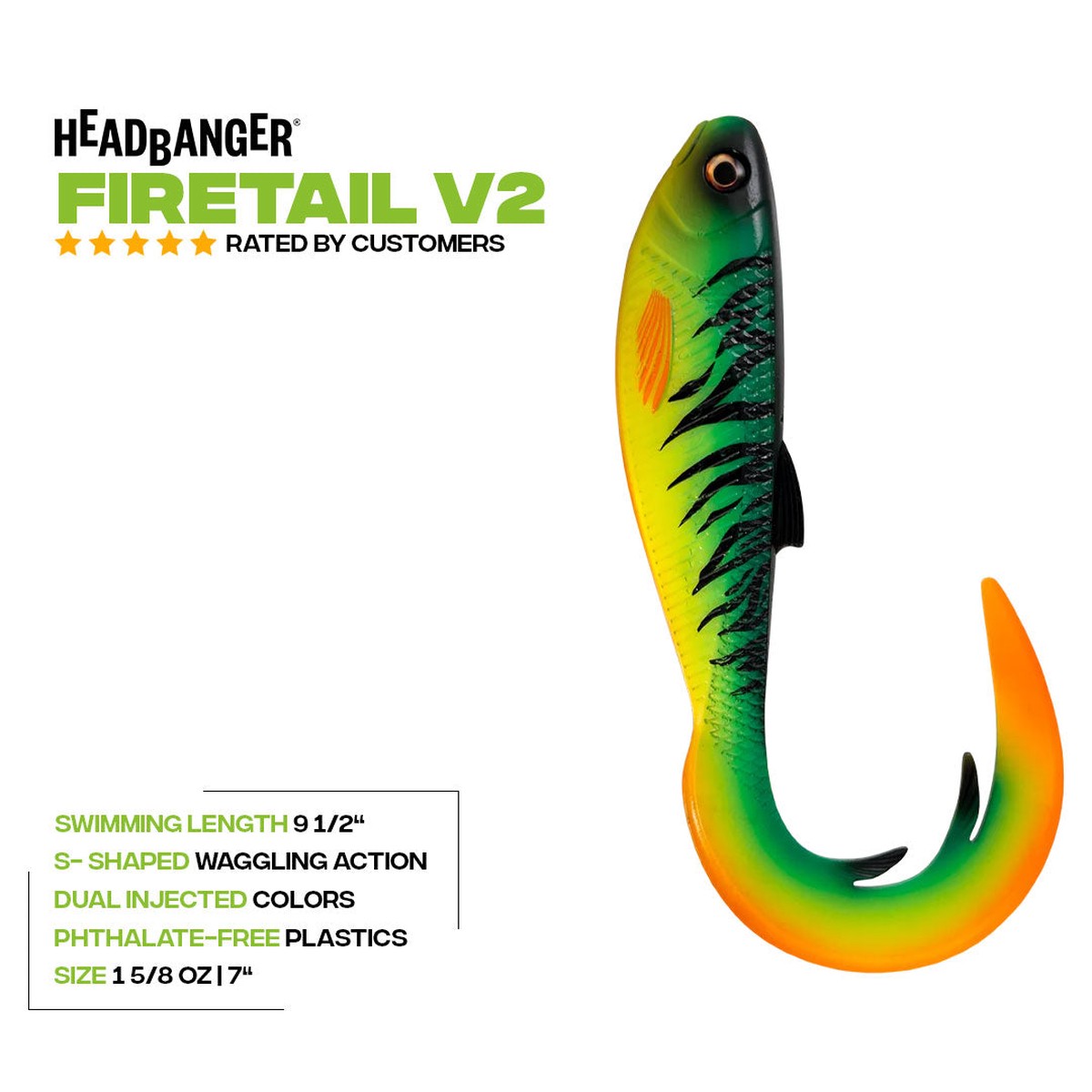 Headbanger FireTail V2 7″