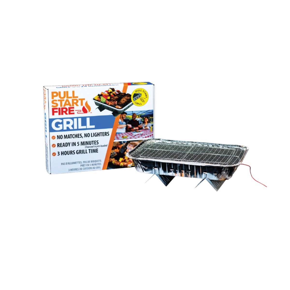 Pull Start Fire Grill